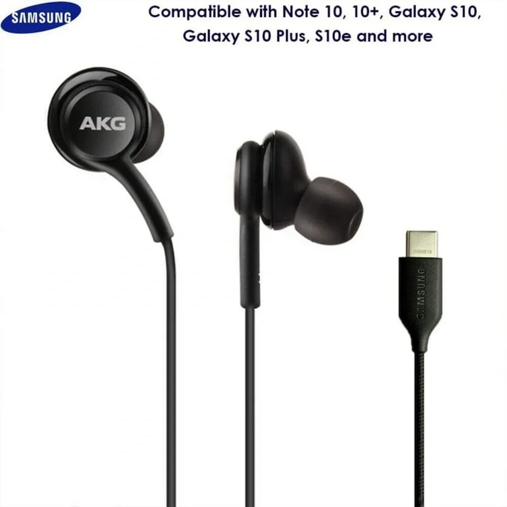 NIB,Samsung Earphones Tuned by AKG Earbuds Stereo Headphones for S22 Ult…